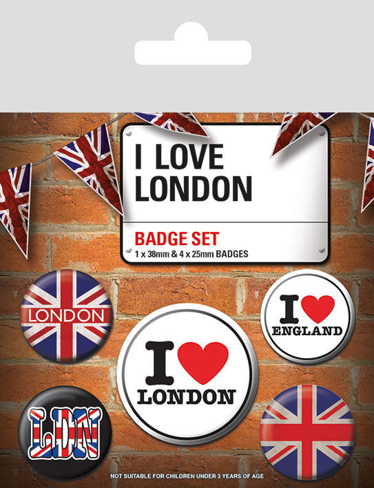 Merkkisetti I Love London