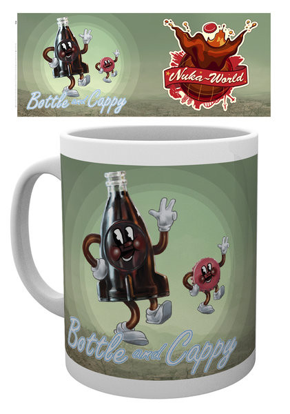 Caneca Fallout - Bottle and Cappy