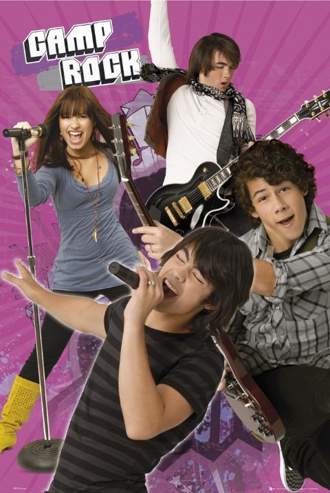 Плакат CAMP ROCK - band