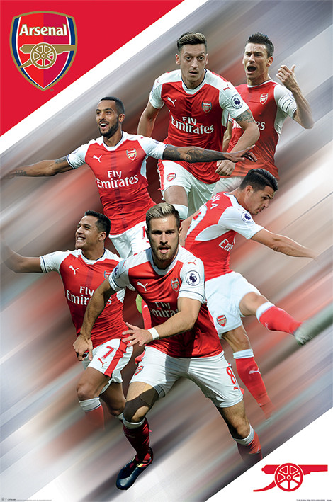 Плакат Arsenal FC - Players 16/17