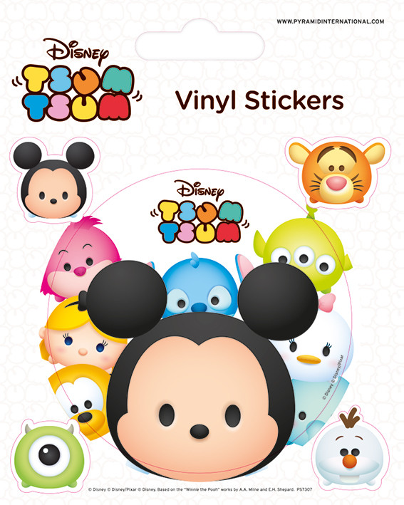 Stickers Disney Tsum Tsum - Faces