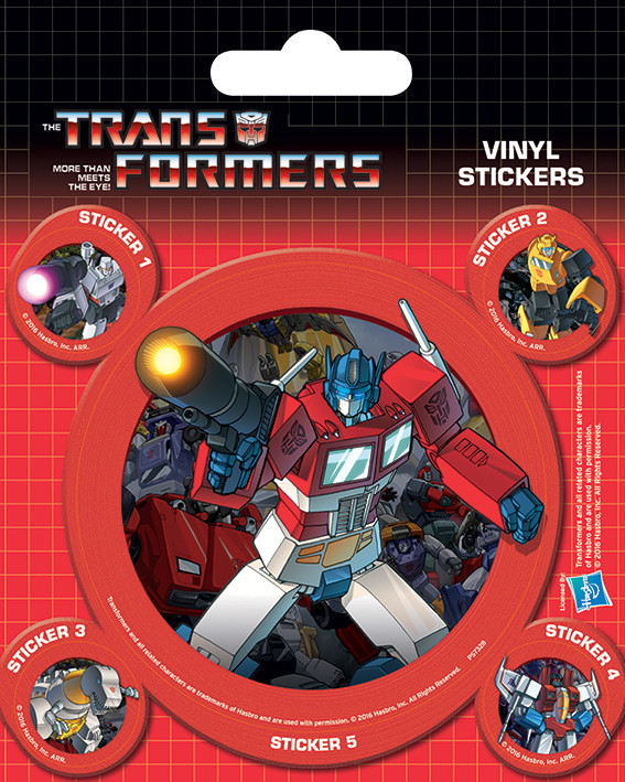 Αυτοκόλλητα Transformers G1 - Retro Comics