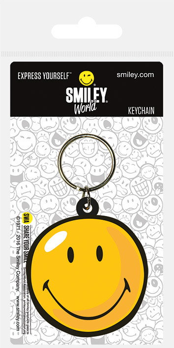Keychain Smiley - World Face