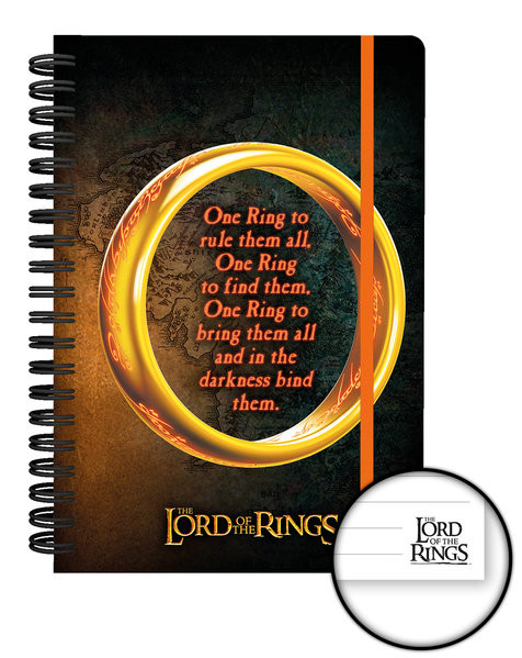 Σημειωματάριο The Lord of the Rings - One Ring