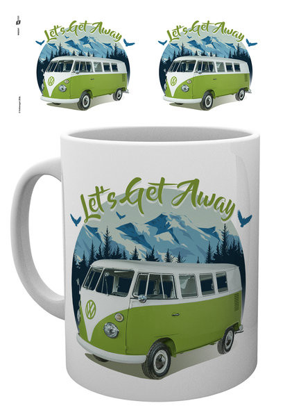 Caneca VW Camper - Lets Get Away