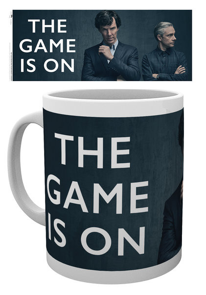 Caneca Sherlock - The Game Is On