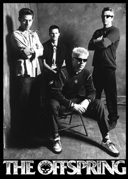 Плакат Offspring - group b&w
