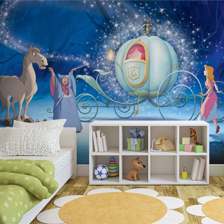 Disney Princesses Cinderella Wallpaper Mural