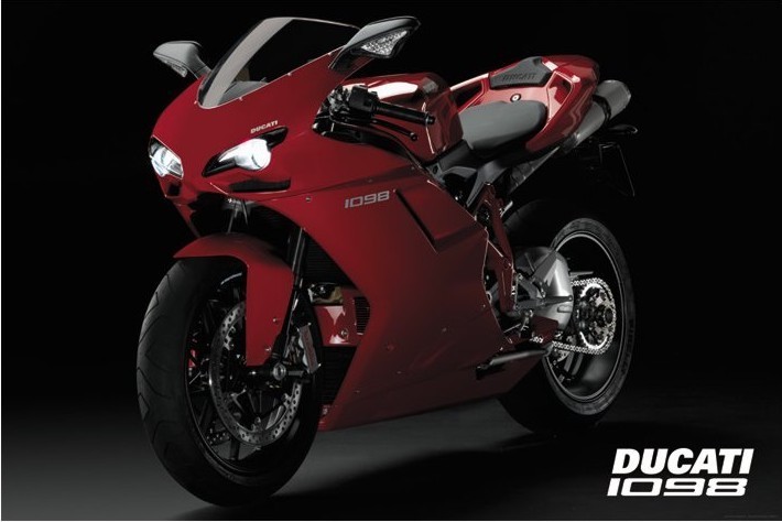 Плакат Ducati - 1098