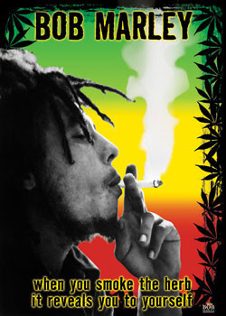 Αφίσα Bob Marley - herb