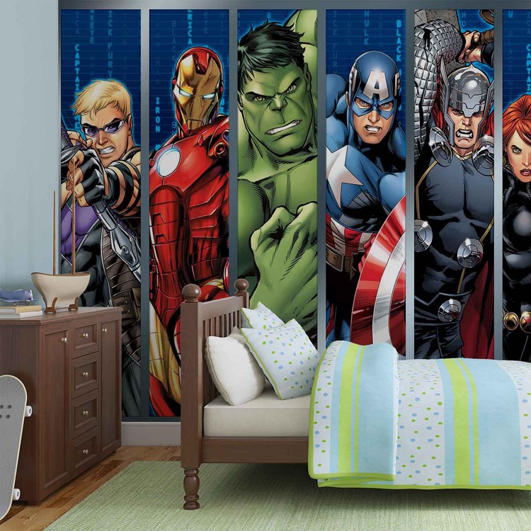 Marvel Avengers Wallpaper Mural