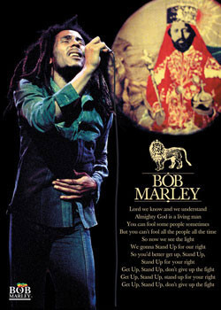 Poster Bob Marley - selassie