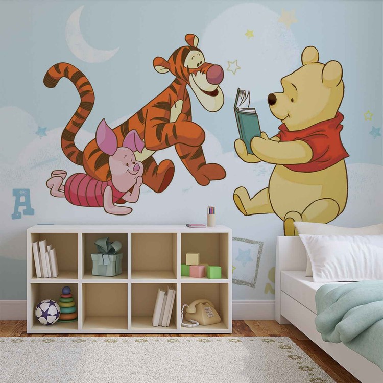 Ταπετσαρία Disney Winnie Pooh Pimpi Tigro