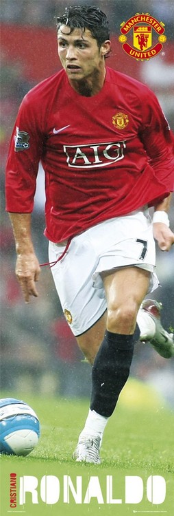Плакат Manchester United - Ronaldo 07/08