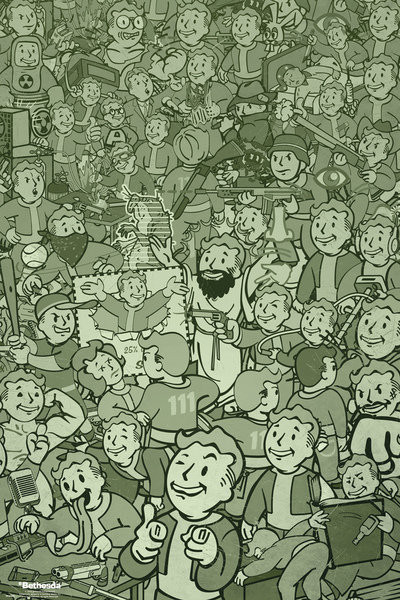 Плакат Fallout - Compilation