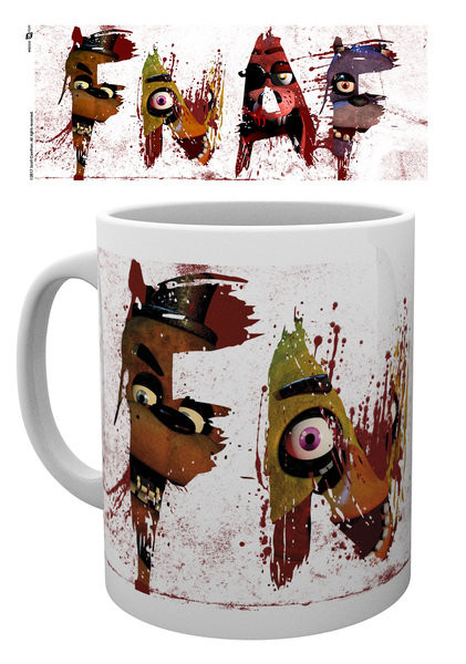 Κούπα Five Nights At Freddy's - Letters