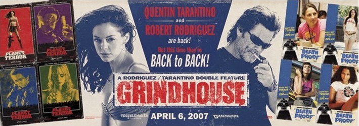 Плакат GRINDHOUSE - back to back