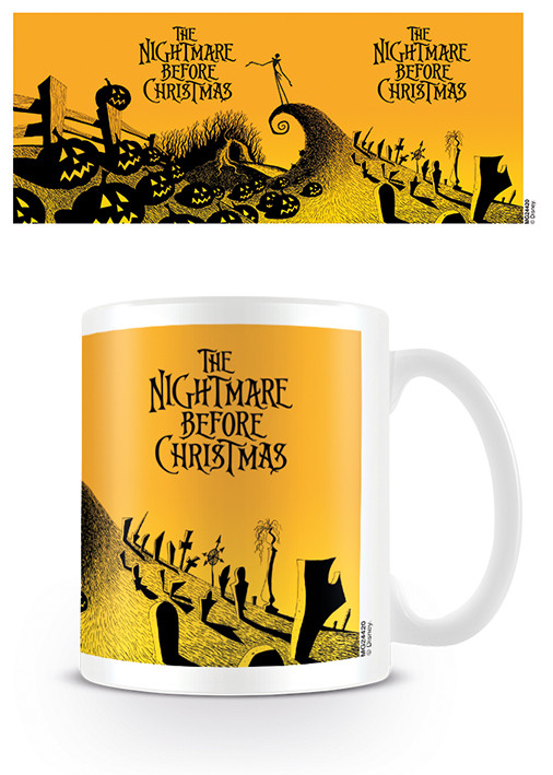 Skodelica Nightmare Before Christmas - Graveyard Scene