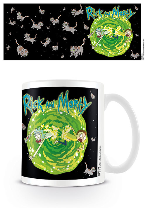 Mug Rick & Morty - Floating Cat Dimension