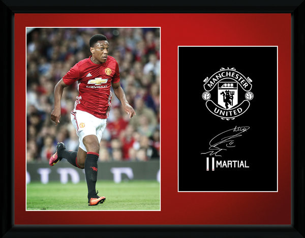 Κορνιζαρισμένη αφίσα Manchester United - Martial 16/17