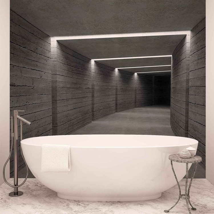 Hallway Ligths Wallpaper Mural