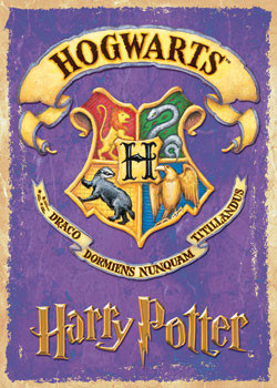 Плакат HARRY POTTER - school badge