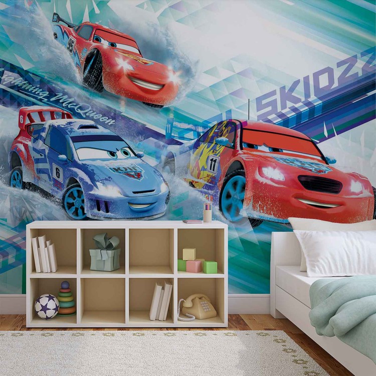 Ταπετσαρία Disney Cars Raoul ÇaRoule McQueen