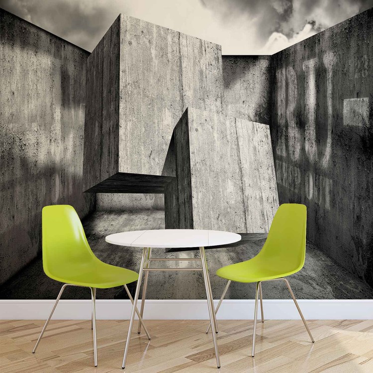 Wall Mural Abstract Modern Concrete