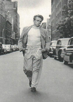 Poster James Dean - Walking