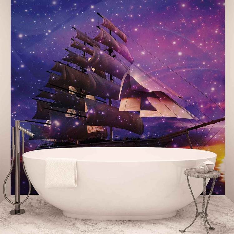 Sailing Ship Wallpaper Mural