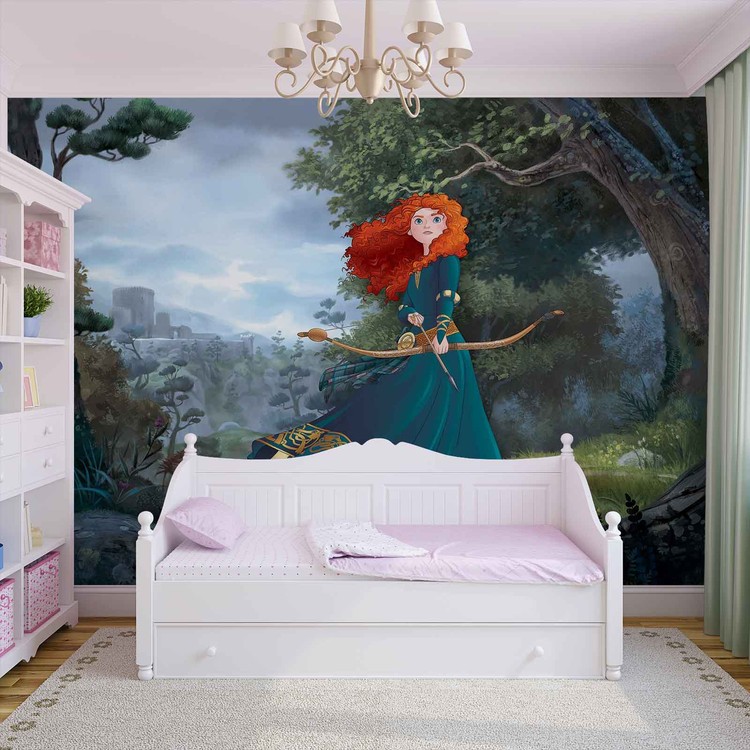 Disney Princesses Merida Brave Wallpaper Mural