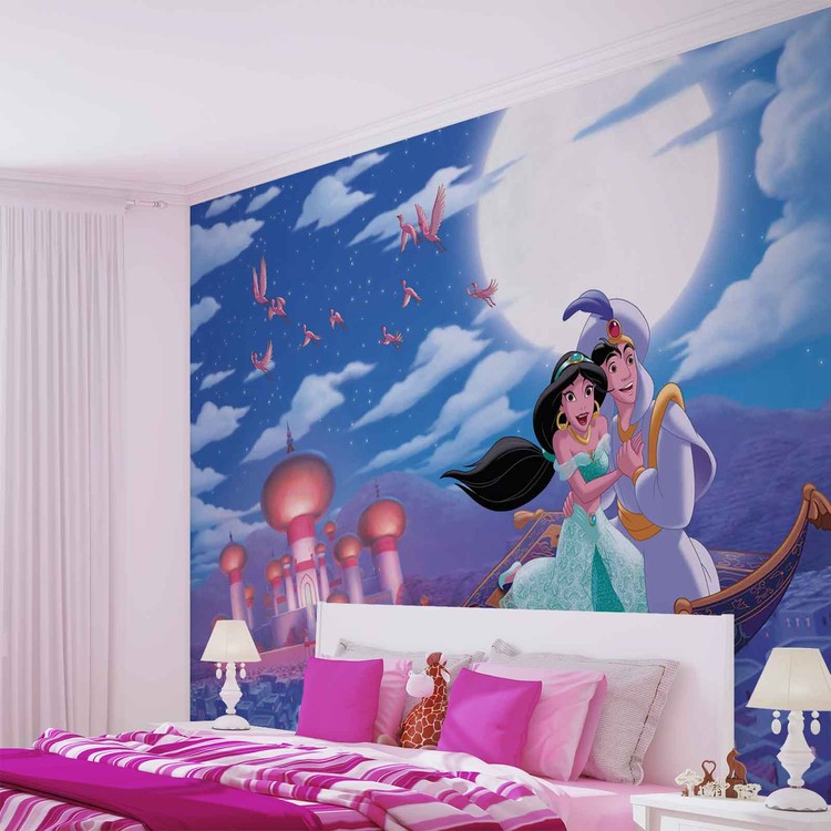 Ταπετσαρία Principesse Disney Jasmine Aladdin