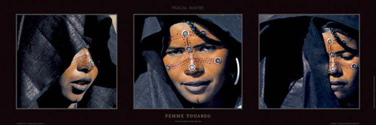 Художествен печат Femme Touareg