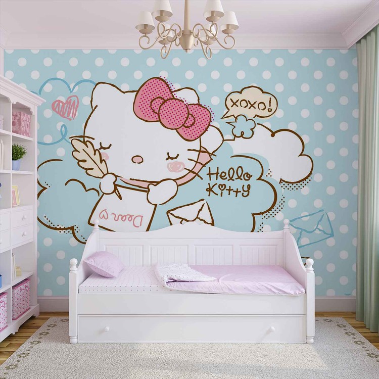 Hello Kitty Wallpaper Mural