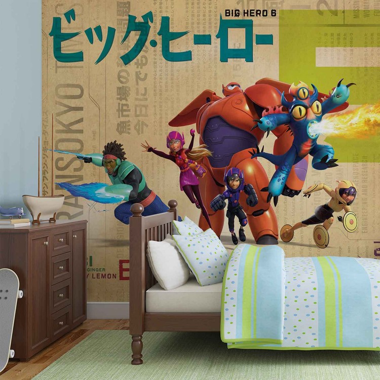 Disney Big Hero 6 Wallpaper Mural