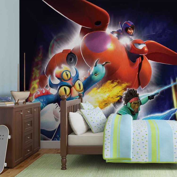 Disney Big Hero 6 Wallpaper Mural