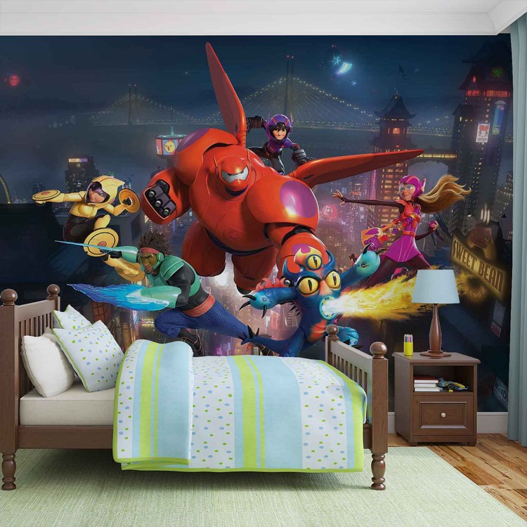 Disney Big Hero 6 Wallpaper Mural