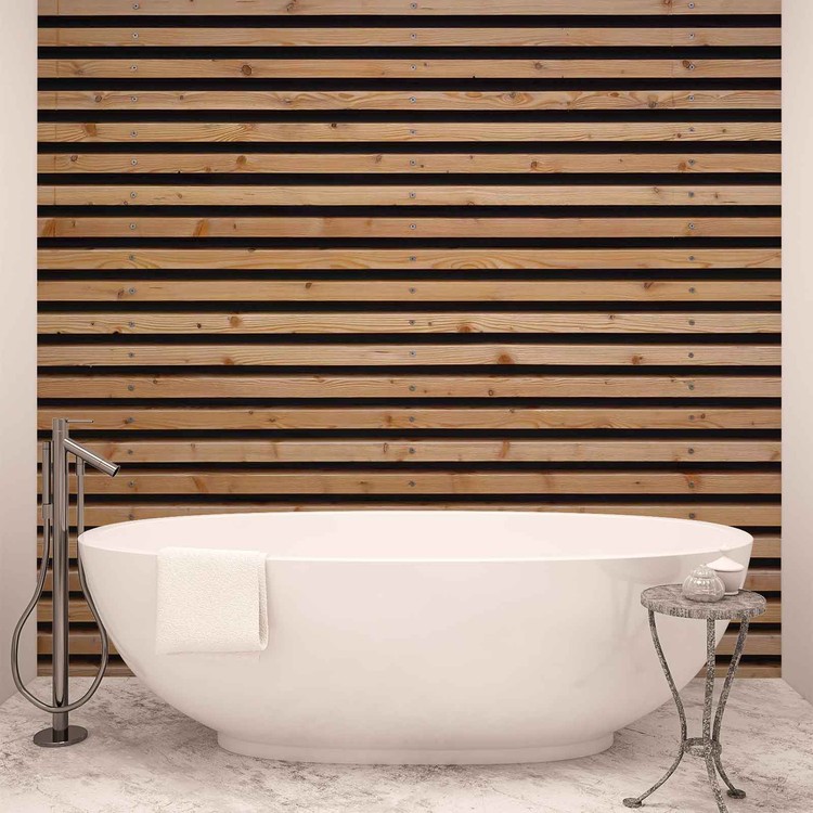 Wall Mural Wood Slats