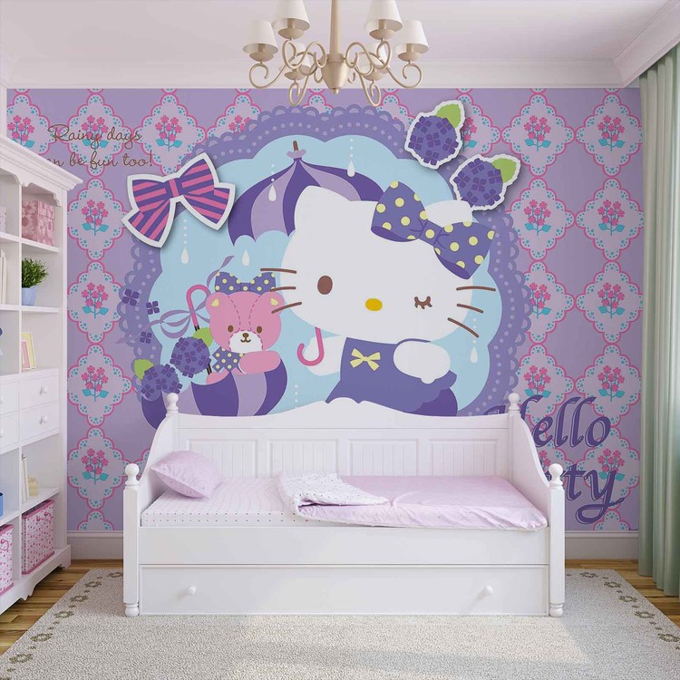 Hello Kitty Wallpaper Mural