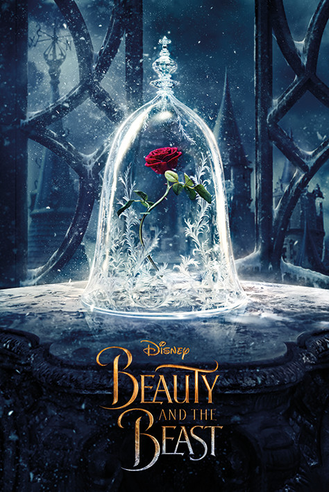 Плакат La bella e la bestia - Enchanted Rose