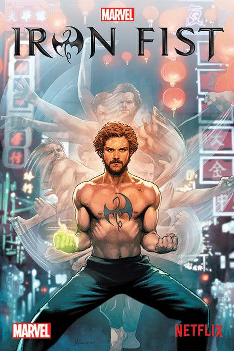 Poster Iron Fist - Comic | Wall Art | 3+1 FREE | Europosters