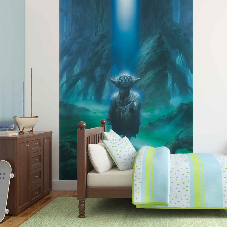 Star Wars Master Yoda Wallpaper Mural