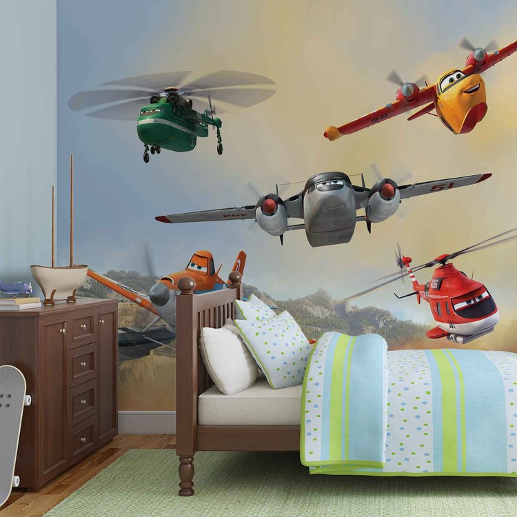 Ταπετσαρία Disney Planes Dusty Blade Dipper Cabbie