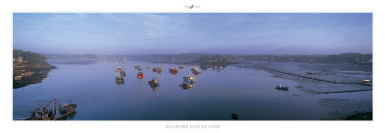 Art Print De l'autre coté du pont
