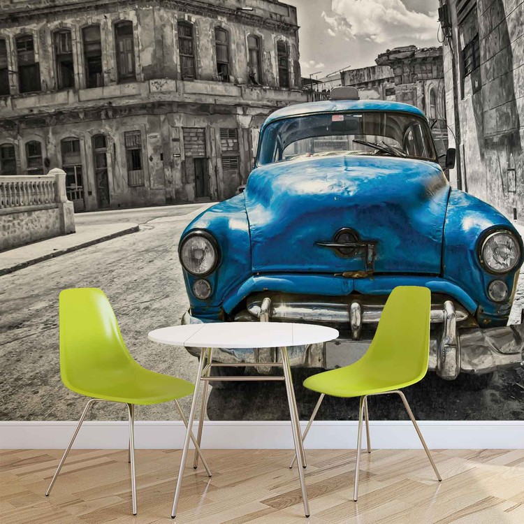 Vintage Car Wallpaper Mural