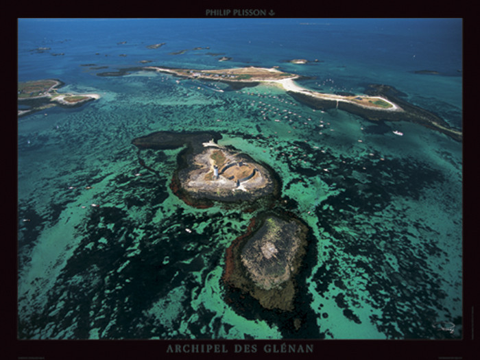 Art Print L'archipel des Glénan