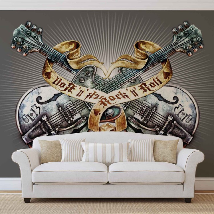 Skull Alchemy Wallpaper Mural