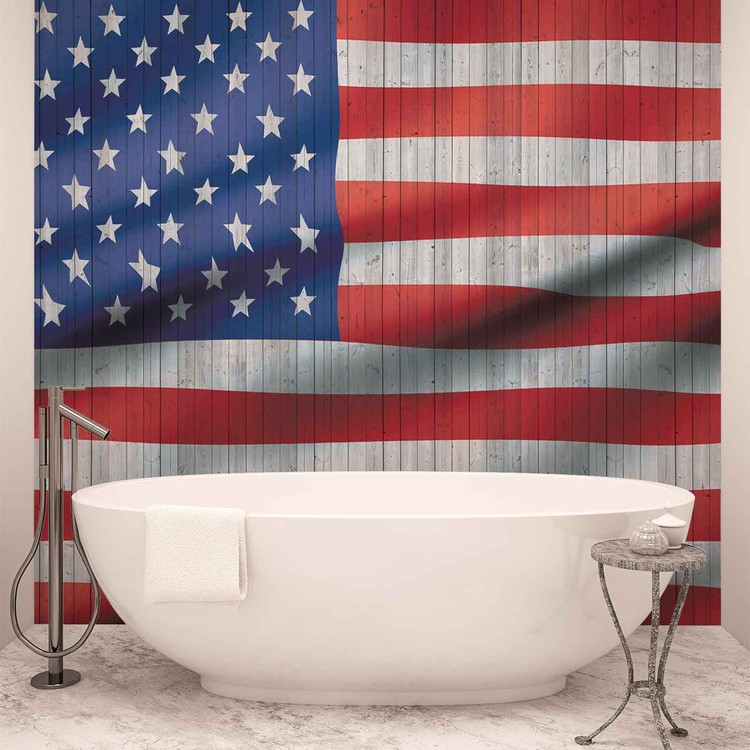 Ταπετσαρία USA American Flag