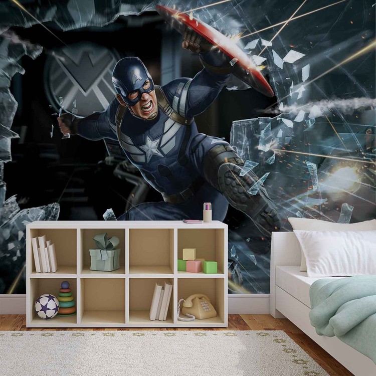 Фототапет Avengers Captain America