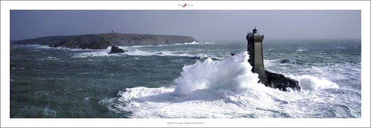 Art Print Pointe du Raz - Phare de la Vieille
